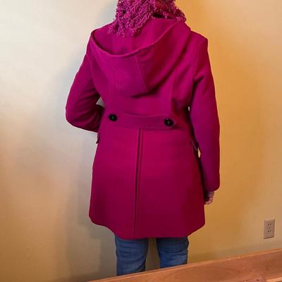 Tommy Hilfiger Fuschia Pink size 10 coat