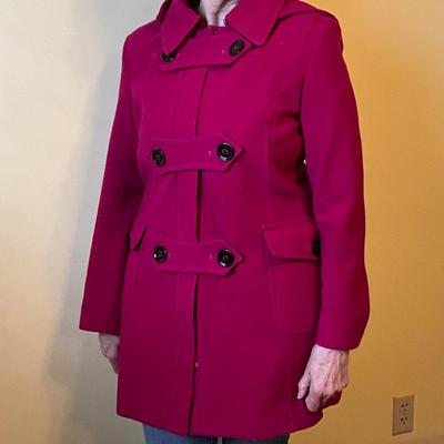 Tommy Hilfiger Fuschia Pink size 10 coat