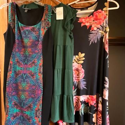 Group of three dresses Size M/L