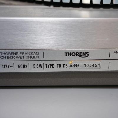 THORENS TD 115 MK11 TURNTABLE