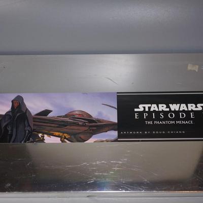 STAR WARS EPISODE 1 THE PHANTOM MENACE DOUG CHIANG LITHOGRAPHS. - NOT OPENED