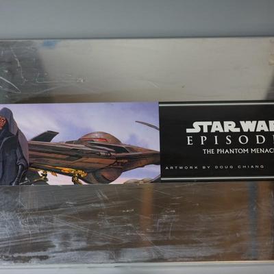 STAR WARS EPISODE 1 THE PHANTOM MENACE DOUG CHIANG LITHOGRAPHS. - NOT OPENED