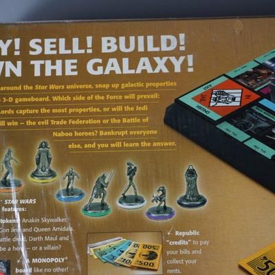 STAR WARD 1999 MONOPOLY EPISODE 1 NIB SEALED