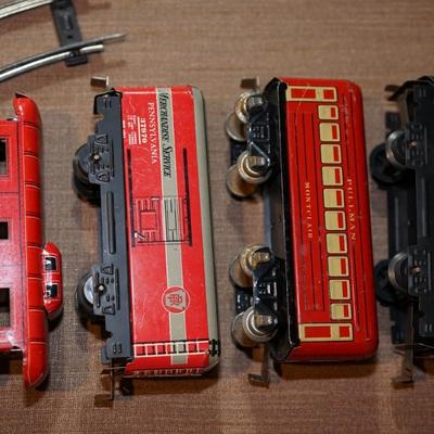 MARX MECHANICAL TRAIN SET - VG WITH ORIGINAL BOX