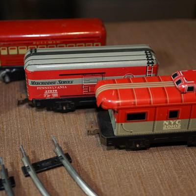 MARX MECHANICAL TRAIN SET - VG WITH ORIGINAL BOX