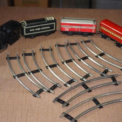 MARX MECHANICAL TRAIN SET - VG WITH ORIGINAL BOX