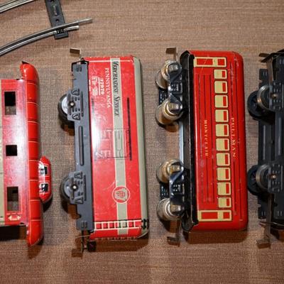 MARX MECHANICAL TRAIN SET - VG WITH ORIGINAL BOX
