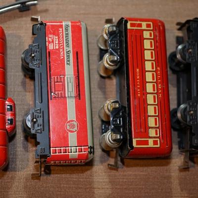 MARX MECHANICAL TRAIN SET - VG WITH ORIGINAL BOX