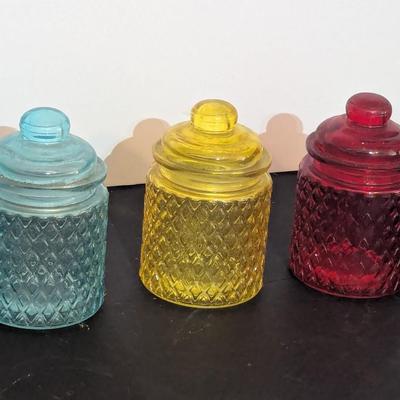 Colorful Storage Jars