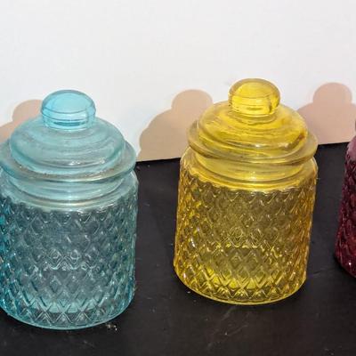 Colorful Storage Jars