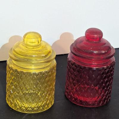 Colorful Storage Jars