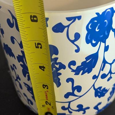 Floral Blue & White Planters