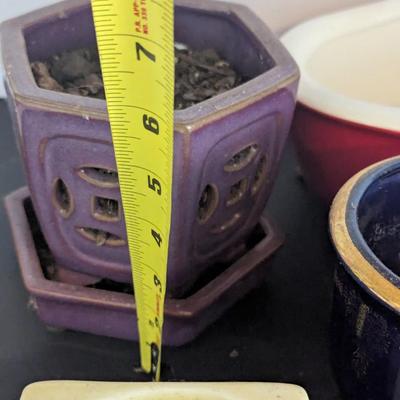Assortment Of Ceramic Planters
