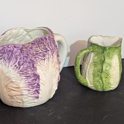 Vintage Vegetable Pitchers