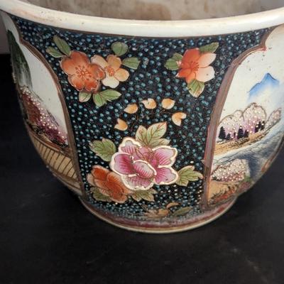 Wood & Ceramic Planters