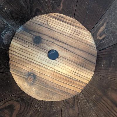 Wood & Ceramic Planters