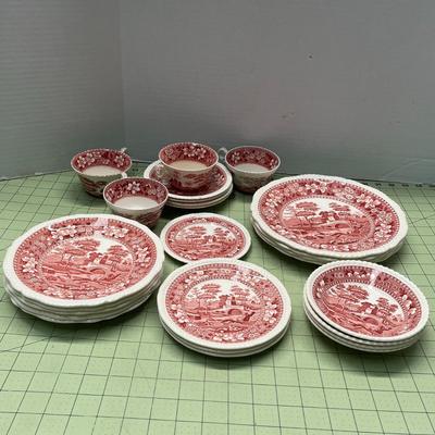 Vintage Spode Copeland Tower England China Set