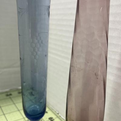Colored Glass Vase Assortment