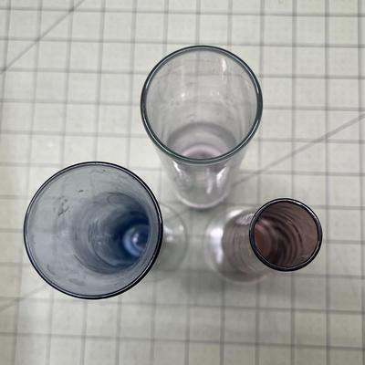 Colored Glass Vase Assortment
