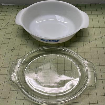 Vintage Anchor Hocking Casserole Dish