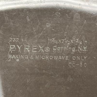 PYREX Baking Dish and Glass Measuring Cup