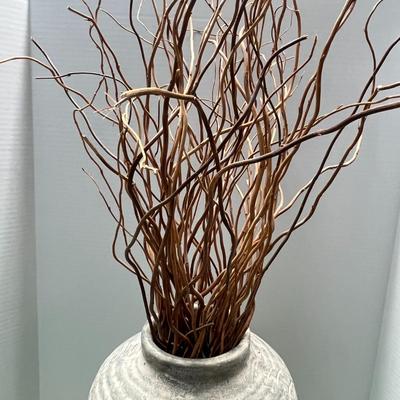 Ceramic Vase with Stems