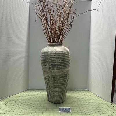 Ceramic Vase with Stems