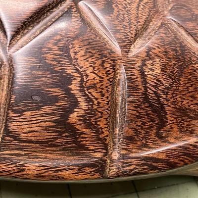 Carved Wood Sea Turtle - possible ironwood