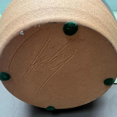 Ceramic Vase with Sea Fan & Other Stems