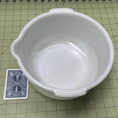 Vintage White Sunbeam Mixing Bowl