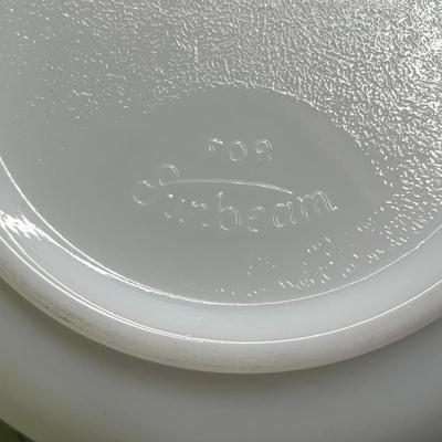 Vintage White Sunbeam Mixing Bowl