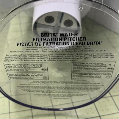 Brita Filter Water Pitcher