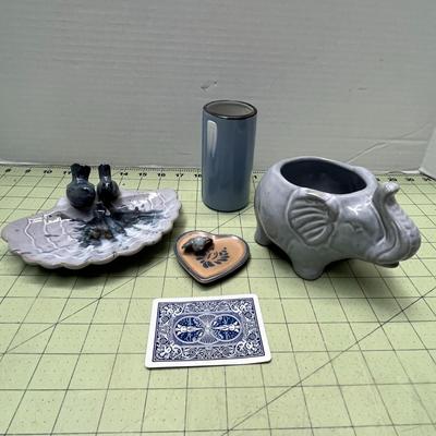 Blue Ceramic Dishes