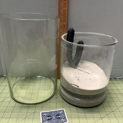 Huge Glass Hurricanes