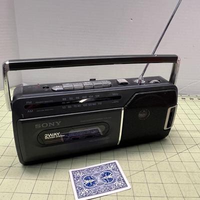 Sony Radio and Cassette Player