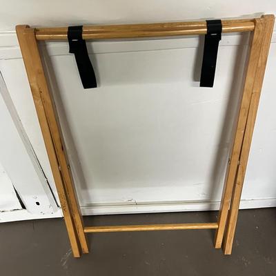Wooden Serving Tray Stand