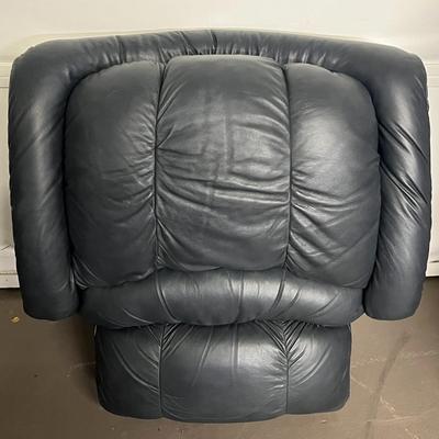 Lazboy Black Leather Recliner with Back Replacement