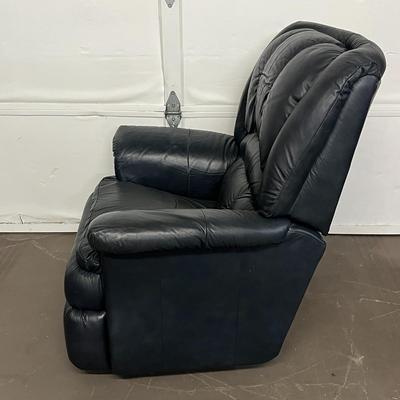 Lazboy Black Leather Recliner with Back Replacement