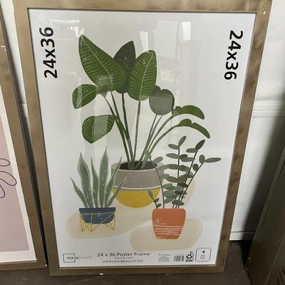 24x36 Poster Frames (x3) - have paint chips