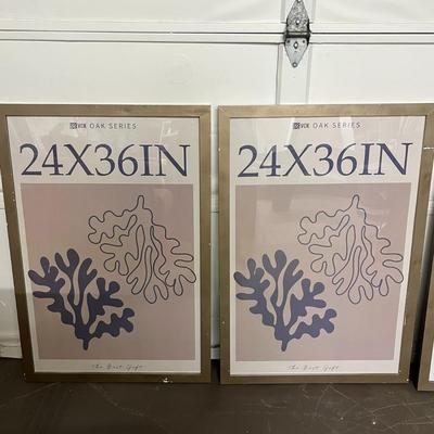 24x36 Poster Frames (x3) - have paint chips