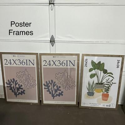 24x36 Poster Frames (x3) - have paint chips