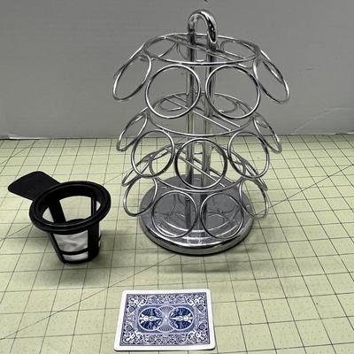K-Cup Pod Holder & Reusable Filter
