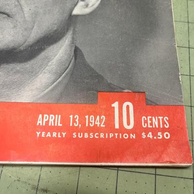 LIFE Magazine - Vintage April 13,1942