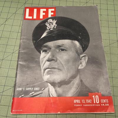 LIFE Magazine - Vintage April 13,1942