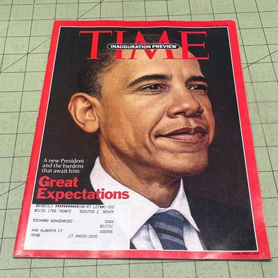 TIME Magazine - Inauguration Preview 1/26/2009