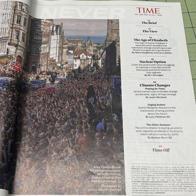 TIME Magazine - 11/14/1983 & 9/26/2022