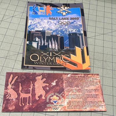 2002 Salt Lake Winter Olympic Brochures