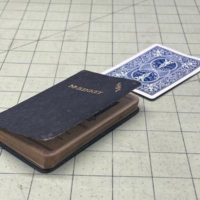 Vintage 1927 Pocket Calendar
