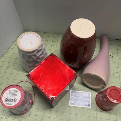 Various Vase & Plant Holder