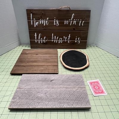Wood Sign Bundle